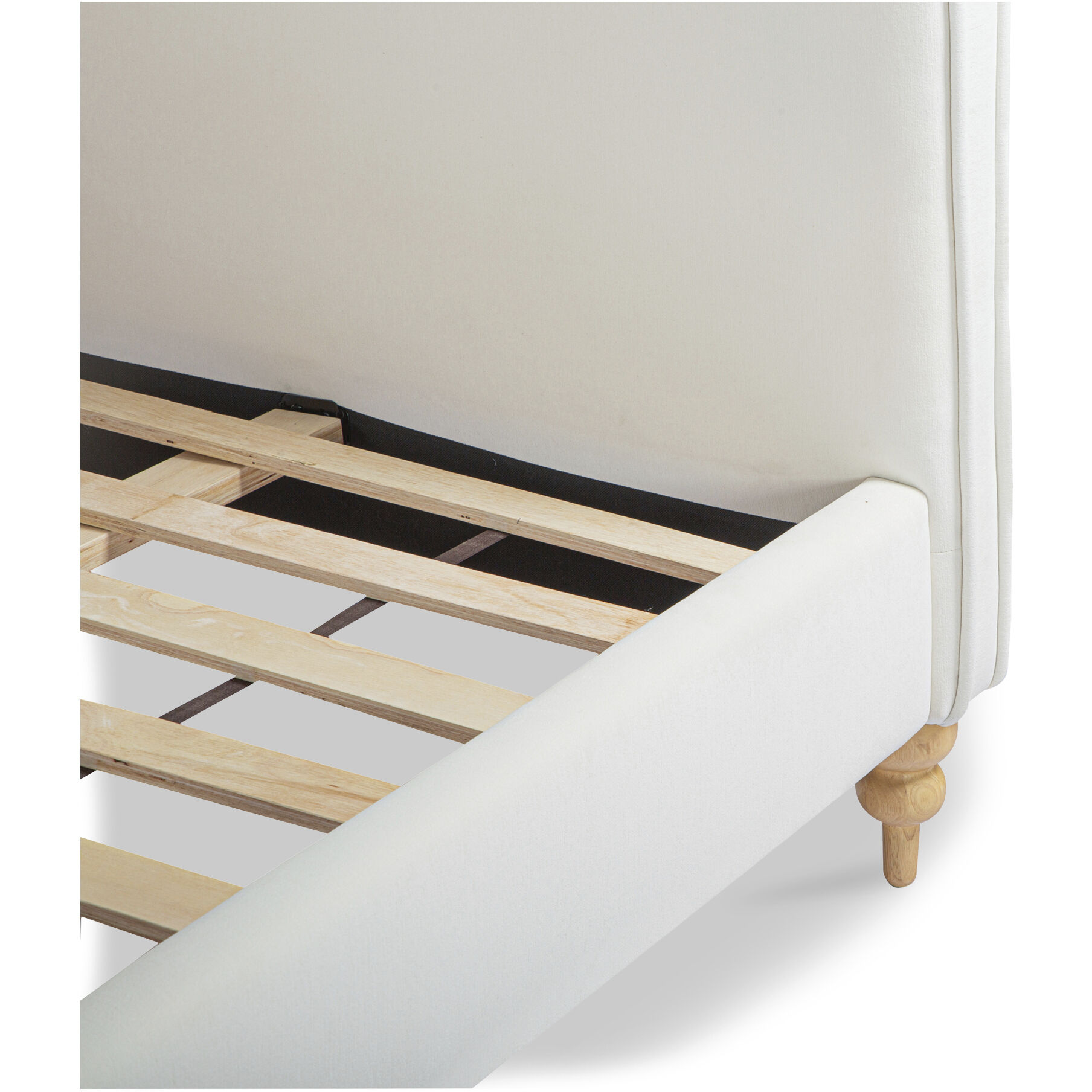 Jacqueline White Bed, Queen